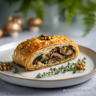 Plato Vegetariano: Centro Sedoso en 1h 15min Tarjeta de receta