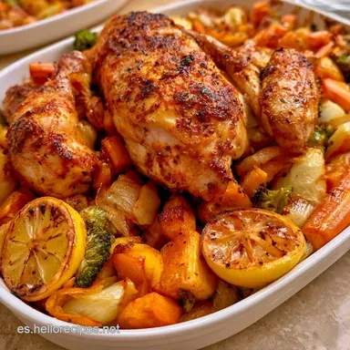 Pollo al Horno Crujiente Tarjeta de receta