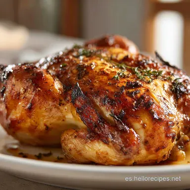 Comida para Reuni&oacute;n Familiar Sencilla con Pollo al Horno: Crispy Baked Tarjeta de receta