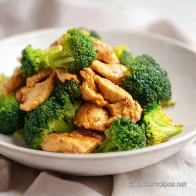 Comida Baja en Calor&iacute;as con Pollo: Pan-Seared Listo en 20 Minutos Tarjeta de receta