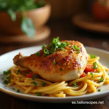 Pollo a la Mostaza Cremoso y F&aacute;cil Receta de Sart&eacute;n en 40 Minutos Tarjeta de receta