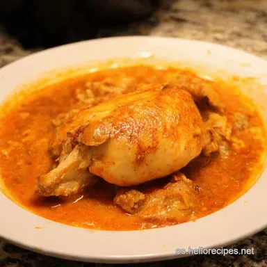 Pollo en Pepitoria Receta de la Abuela F&aacute;cil y Deliciosa Tarjeta de receta