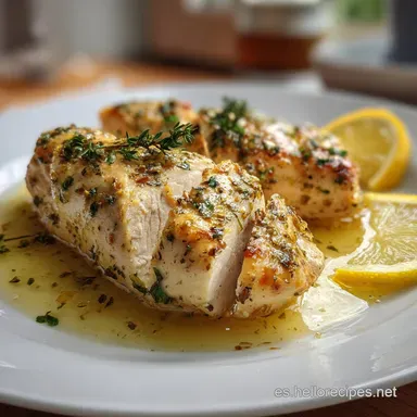 Receta de Pollo F&aacute;cil Para el Mediod&iacute;a en 20 Minutos Tarjeta de receta