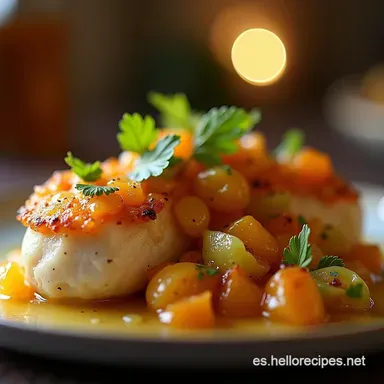 Receta Pollo Glaseado con Miel y Mostaza y Verduras Asadas Fácil y Jugoso Tarjeta de receta