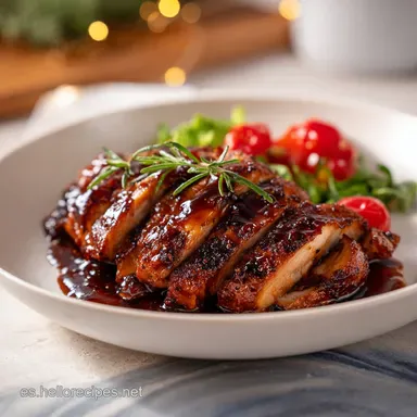 Pollo Teriyaki en 20 Minutos para 4 Tarjeta de receta