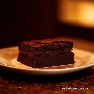 Queque de Chocolate Explosi&oacute;n de Sabor Cravings Tarjeta de receta