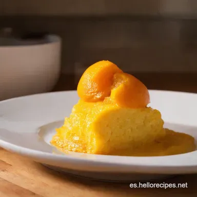 Queque de Mandarina Esponjoso Receta F&aacute;cil de la Abuela Tarjeta de receta
