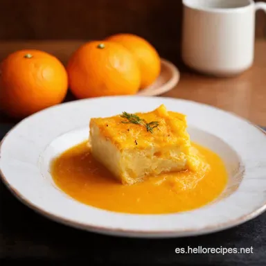 Queque de Naranja Casero Receta F&aacute;cil y Esponjosa Tarjeta de receta