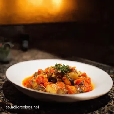Ratatouille F&aacute;cil de Pel&iacute;cula La Receta Provenzal que te Enamorar&aacute; Tarjeta de receta