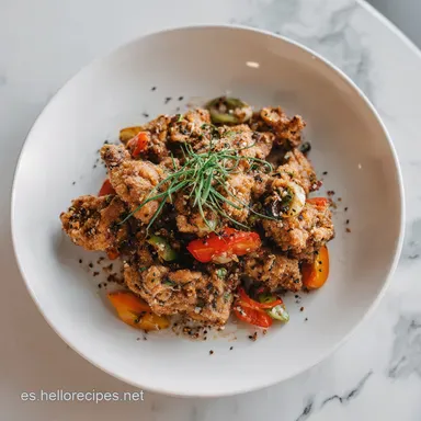 Receta de Conejo al Ajillo Tradicional para 4 Servings Tarjeta de receta