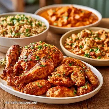 39 Recetas de Pollo: Curry, Horno y Alitas
