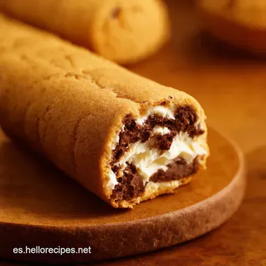 Rollitos de Canela Cookies Cream El Pecado Dulce Perfecto Tarjeta de receta