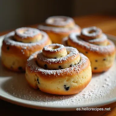 Cinnamon Rolls de Cookies and Cream La Receta Definitiva Tarjeta de receta