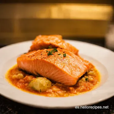 Salm&oacute;n Ahumado Casero F&aacute;cil Receta N&oacute;rdica Deluxe Tarjeta de receta