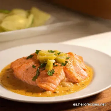 Cena Saludable en 35 Salm&oacute;n al Lim&oacute;n Que Enamora Tarjeta de receta