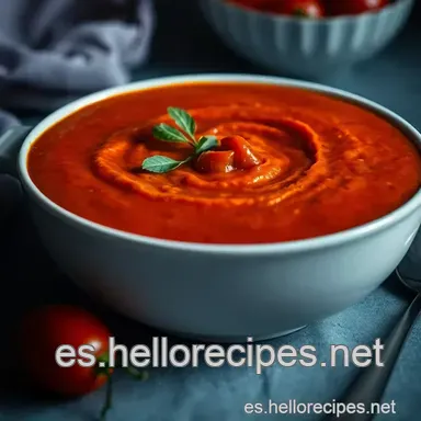 Salmorejo Cordob&eacute;s: &iexcl;El Cl&aacute;sico Refrescante! Tarjeta de receta