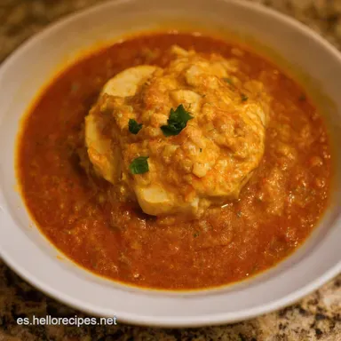 Salsa de Champi&ntilde;ones Cremosa Mi Secreto Mejor Guardado Tarjeta de receta