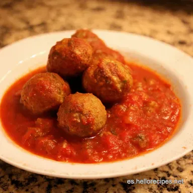 Salsa para Alb&oacute;ndigas Casera El Toque de la Abuela Tarjeta de receta