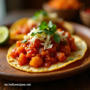 Mi Secreto para la Salsa Para Tacos Perfecta Tatemada y R&uacute;stica Tarjeta de receta