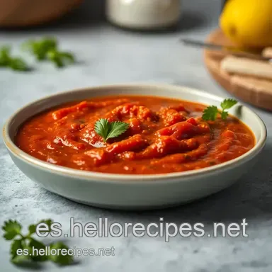 Salsa Romesco Casera: ¡Un Toque Catalán que Conquista! Tarjeta de receta