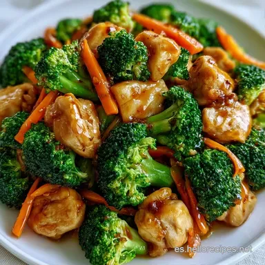 Salteado De Pollo En 30 Minutos Tarjeta de receta