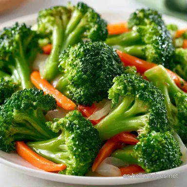 Salteado De Verduras Para 4 Personas Tarjeta de receta
