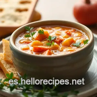 Sopa Castellana Aut&eacute;ntica: &iexcl;El Abrazo C&aacute;lido de Abuela! Tarjeta de receta