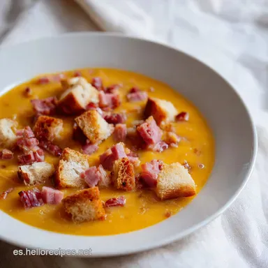 Sopa de Ajo: Cremosa y Reconfortante Tarjeta de receta