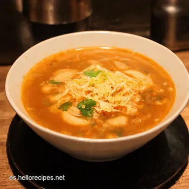Sopa Miso Casera Receta F&aacute;cil como en RamenYa Tarjeta de receta