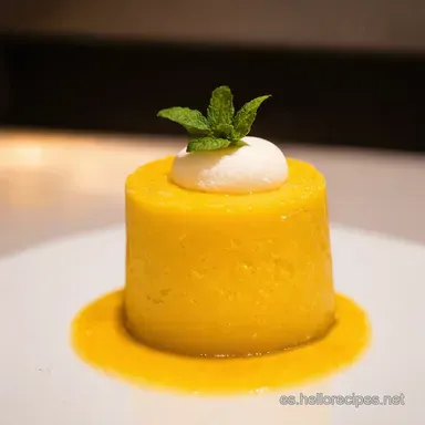 Suspiro de Maracuy&aacute; Un Postre Tropical que Enamora Tarjeta de receta