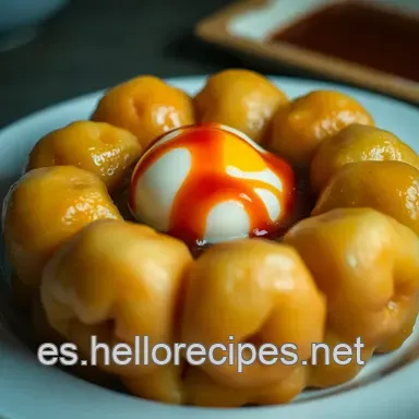 Takoyaki Casero F&aacute;cil: &iexcl;El Aut&eacute;ntico Sabor de Osaka en Casa! Tarjeta de receta