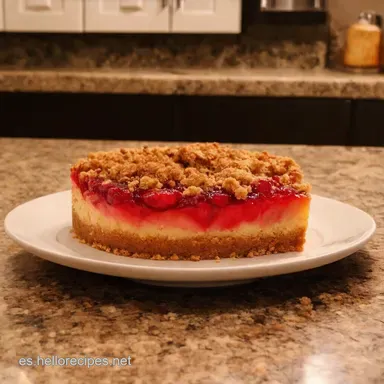 Tarta de Frutos Rojos con Crumble El Sabor del Verano Tarjeta de receta