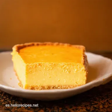 Tarta de Queso Cremosa Receta Española Fácil y Deliciosa Tarjeta de receta