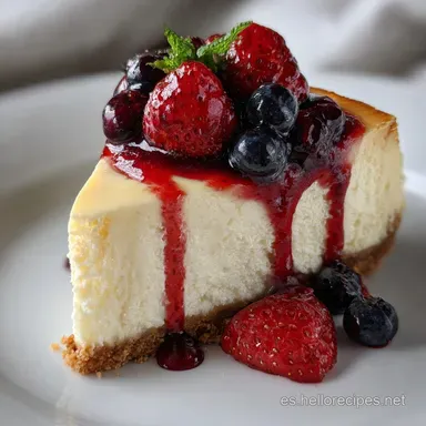 Receta Original de Tarta de Queso Oven-Only Tarjeta de receta