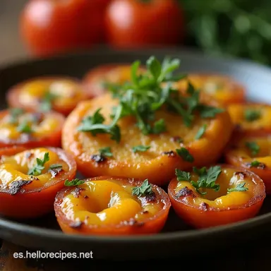 Tartaletas de Berenjenas con Queso Ahumado y Tres Quesos Tarjeta de receta