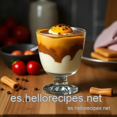 Tiramis&uacute; en Vasitos: &iexcl;Mi Secreto Italiano F&aacute;cil! Tarjeta de receta