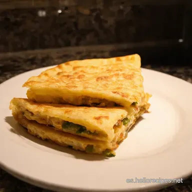 Tortilla Express Recetas Faciles y Rapidas Lista en 25 Minutos Tarjeta de receta