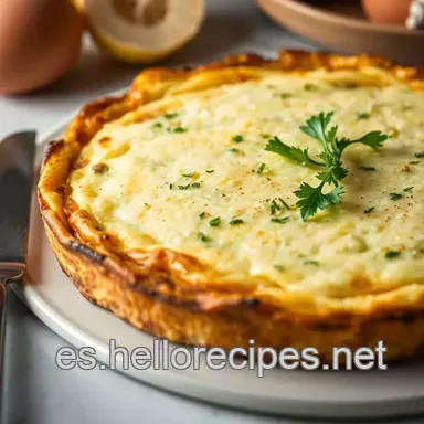 Tortilla de Espinacas F&aacute;cil: &iexcl;Receta de la Abuela en 30 Min! Tarjeta de receta