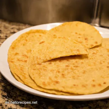 Tortillas de Harina Suavecitas Receta Casera Imbatible Tarjeta de receta