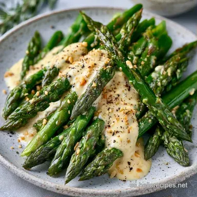 Verduras Salsa Almendras para 4 Personas Tarjeta de receta