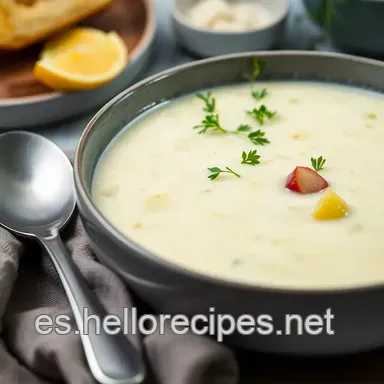 Vichyssoise Casera F&aacute;cil: &iexcl;Crema de Puerros Refrescante! Tarjeta de receta