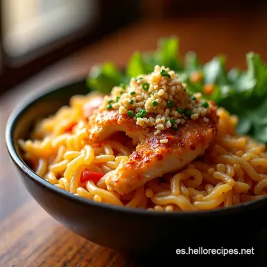 Receta Yakimeshi de Pollo Arroz Frito Umami en 25 Minutos Tarjeta de receta