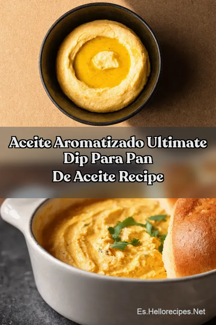 Aceite Aromatizado Ultimate Dip Para Pan De Aceite Recipe