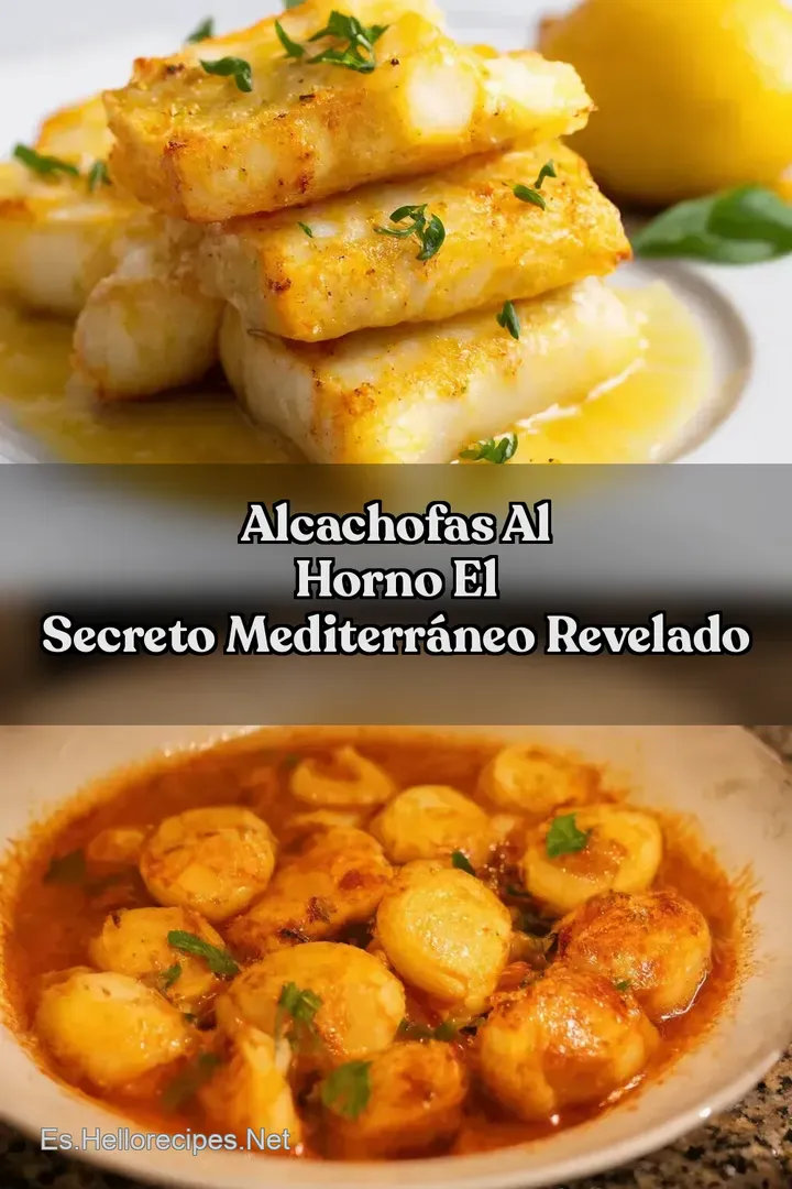 Alcachofas al Horno El Secreto Mediterr&aacute;neo Revelado