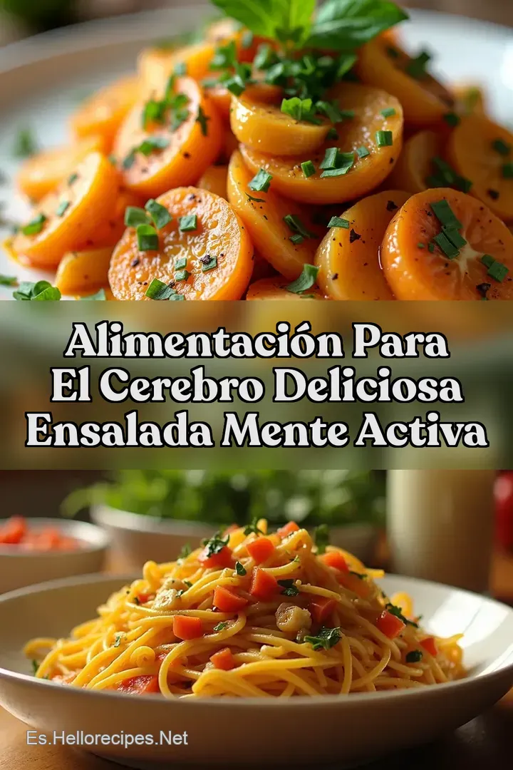Alimentaci&oacute;n para el cerebro Deliciosa Ensalada Mente Activa