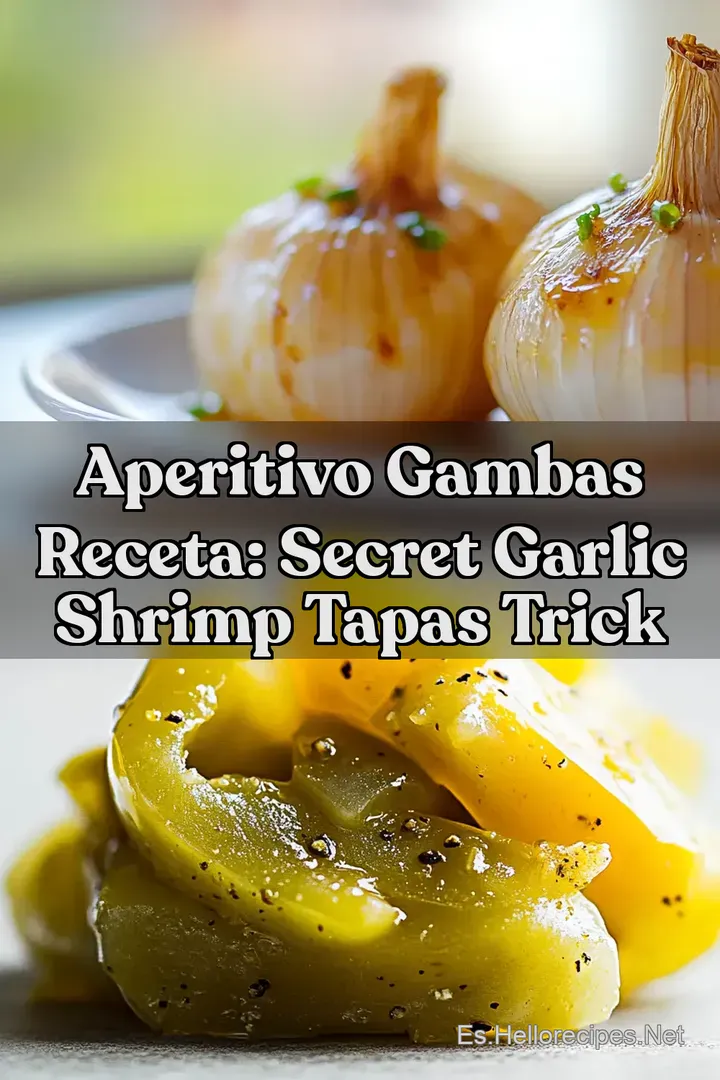 Aperitivo Gambas Receta: Secret Garlic Shrimp Tapas Trick