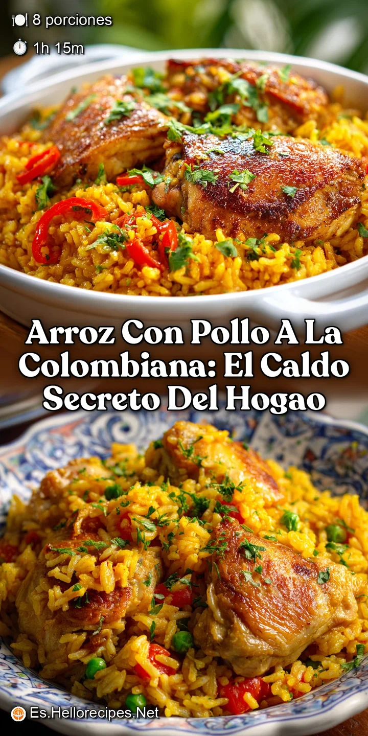 Arroz con Pollo a la Colombiana: El Caldo Secreto del Hogao