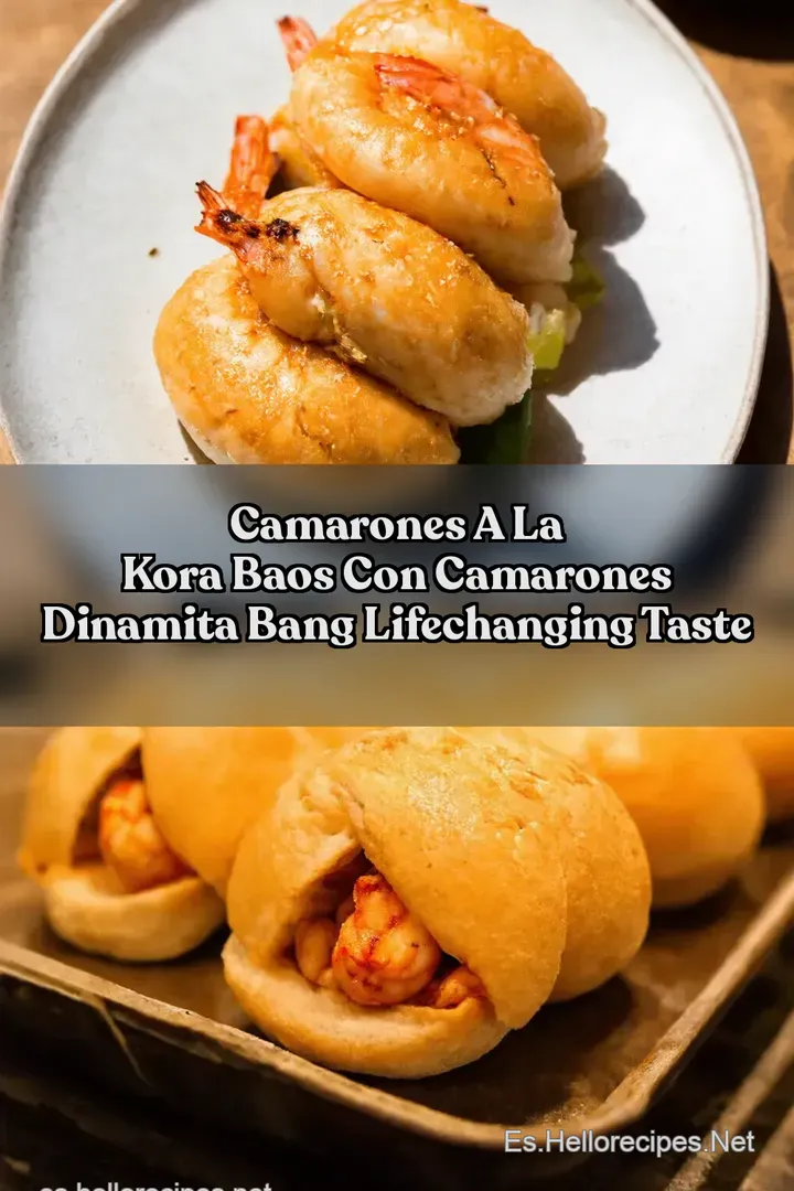 Camarones A La Kora Baos con Camarones Dinamita Bang LifeChanging Taste