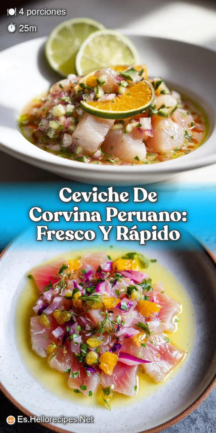 Appetizing close-up of ceviche featuring glistening chunks of white fish, thin sliced onions, and cilantro in a milky, cit...