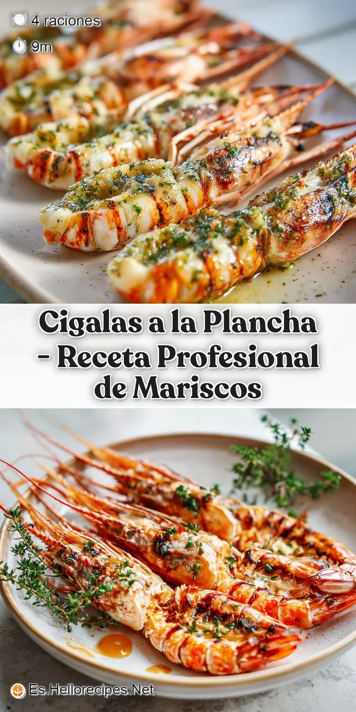 Juicy, bright pink langoustine meat peeking from perfectly grilled shells, steam rising gently.